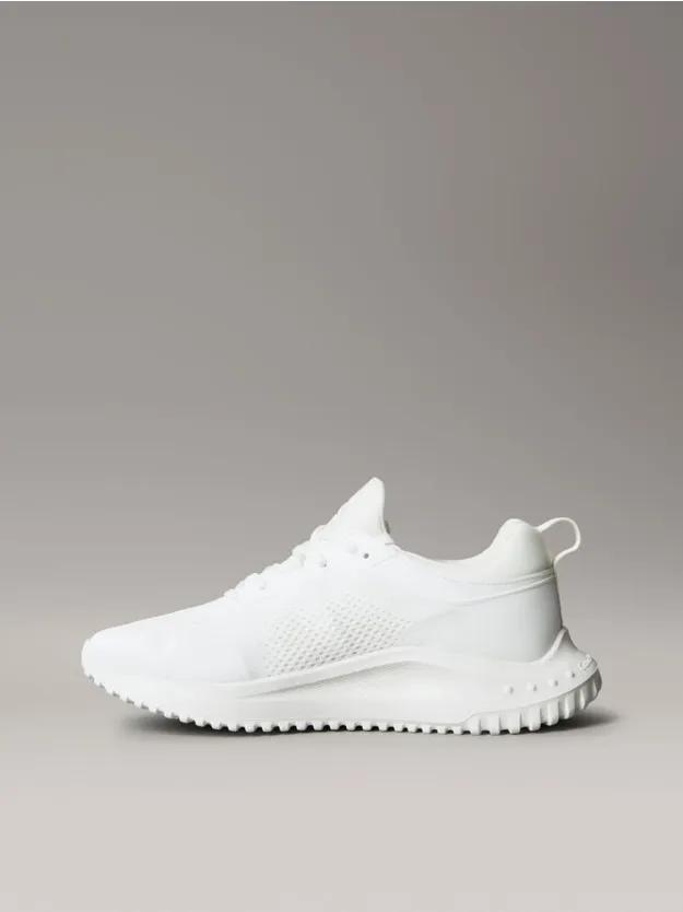 Bright White/Lily White Breathable Mesh Ultralight Trainers