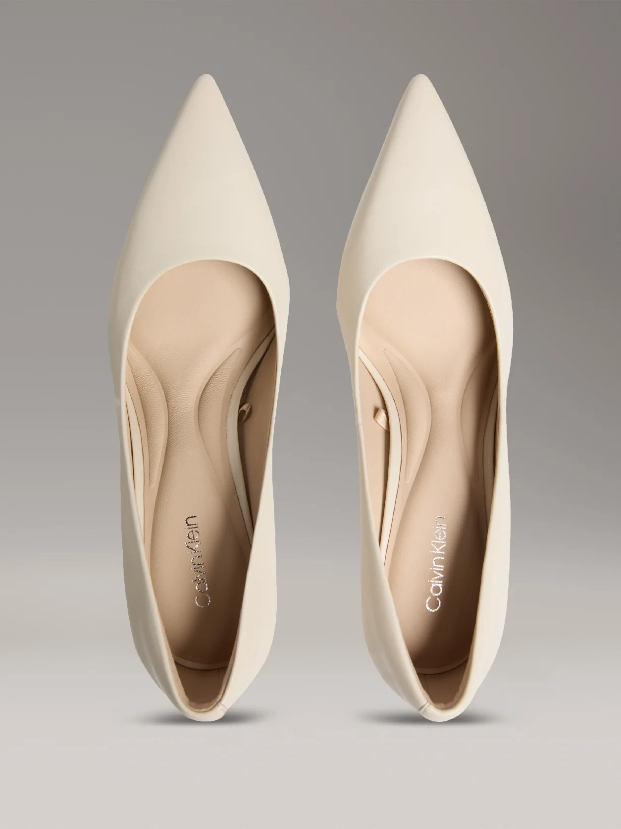 Turtledove Leather Pumps