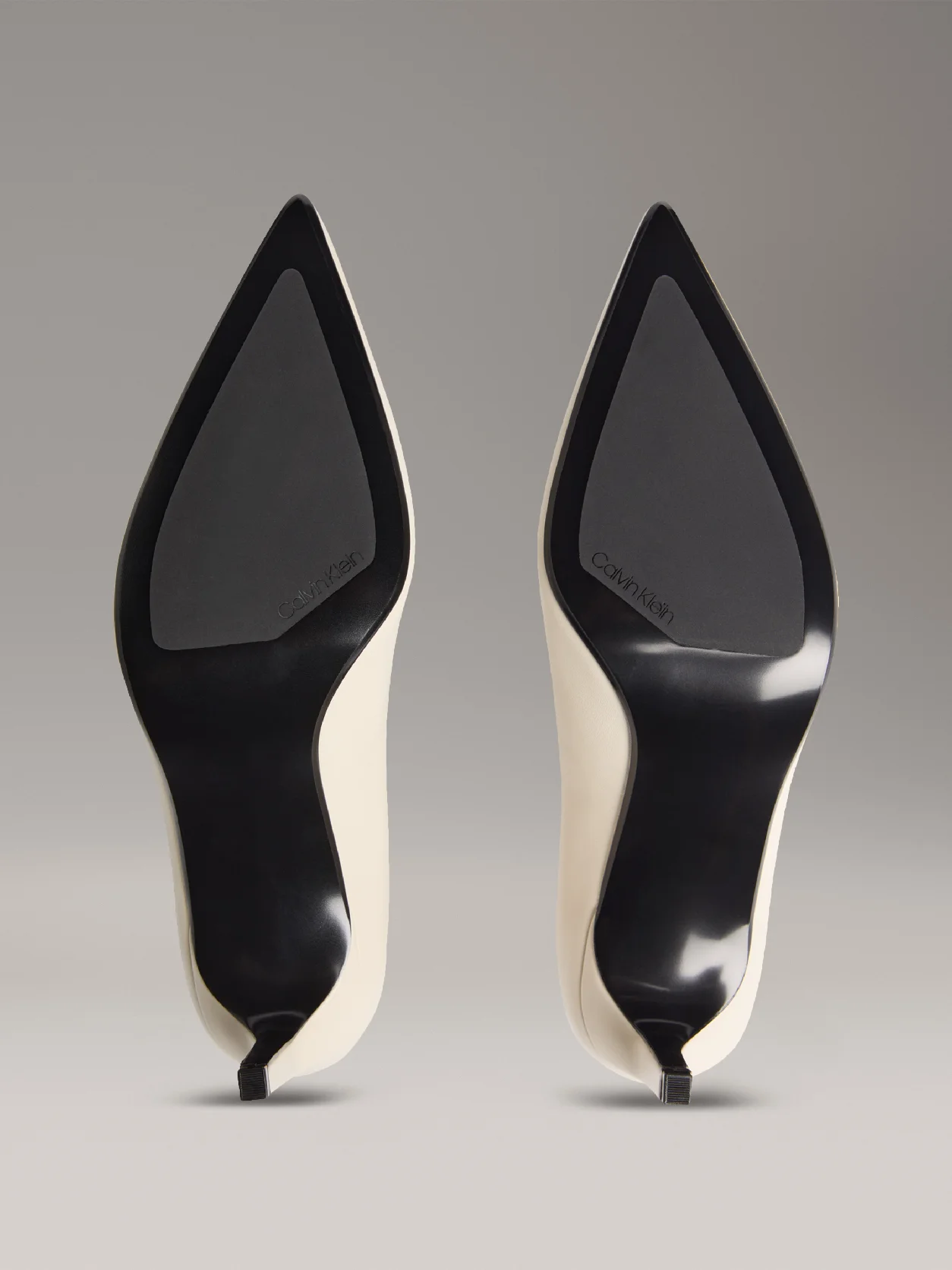 Turtledove Leather Pumps