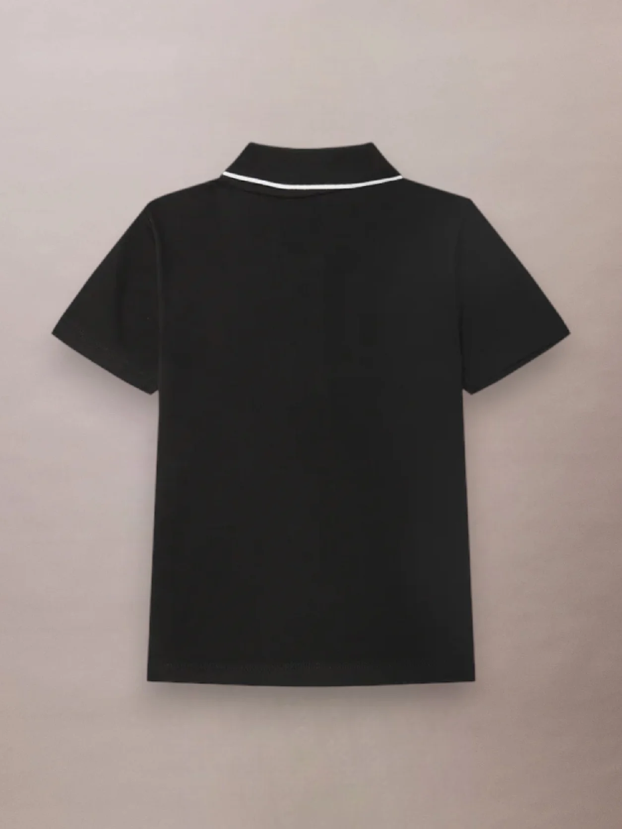 Ck Black بولوشيرت من قماش بيكيه