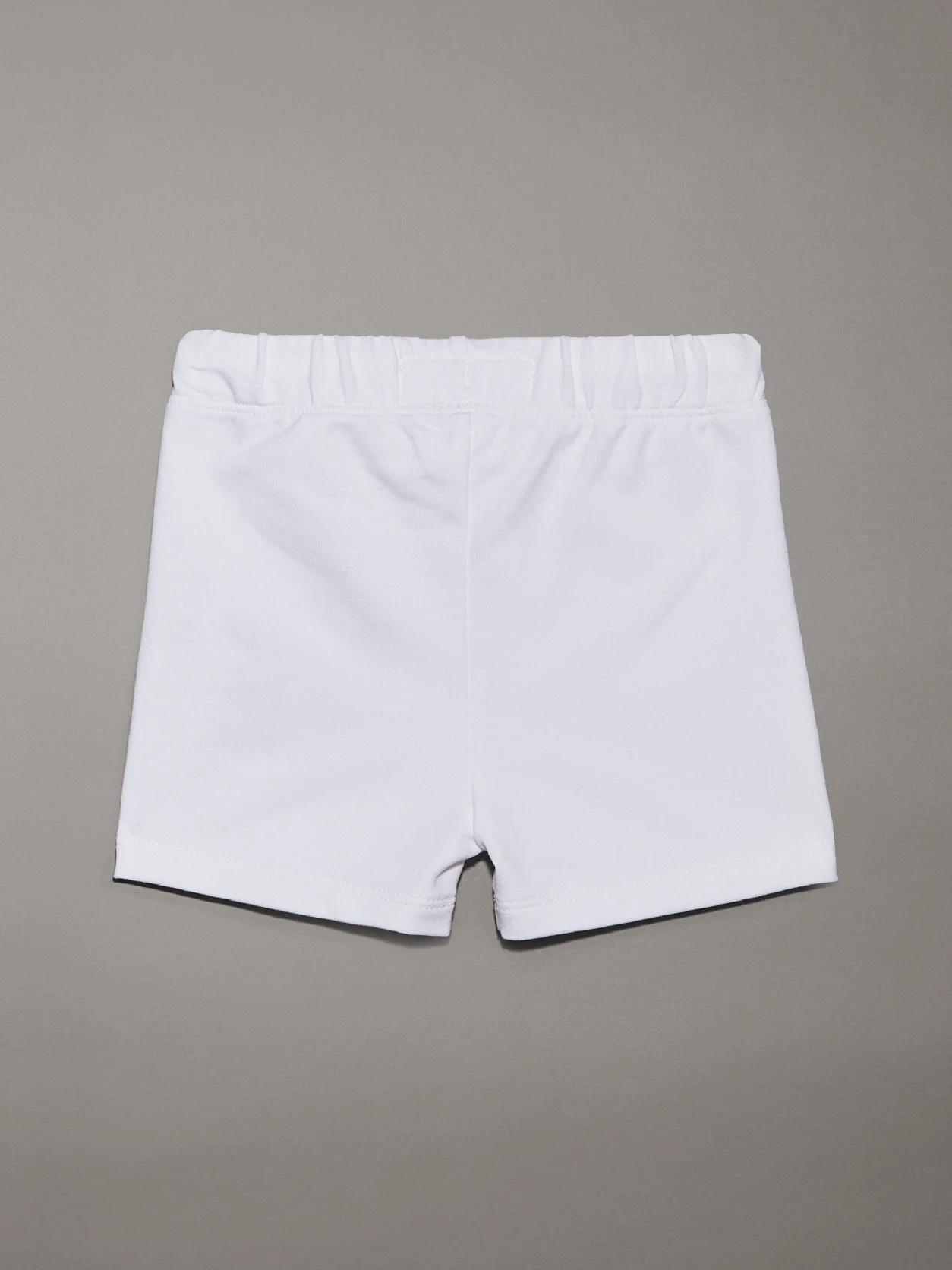 Bright White Newborn Shorts