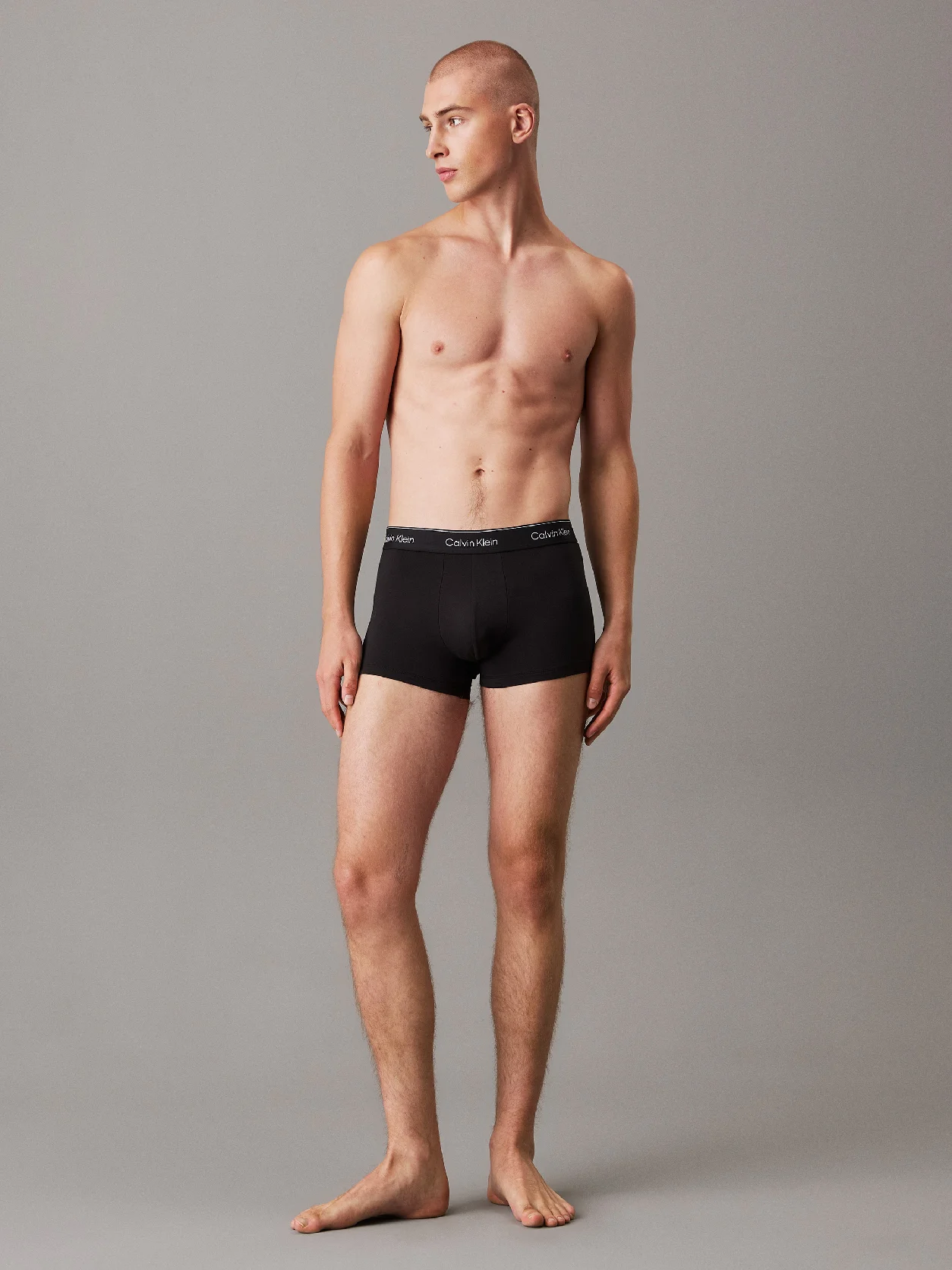 BLACK W/DTM WB طقم 5 سراويل داخلية - آيكون كوتون ستريتش