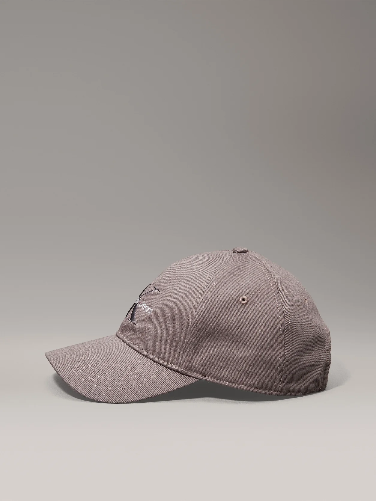 Charcoal Gray Twill Logo Cap
