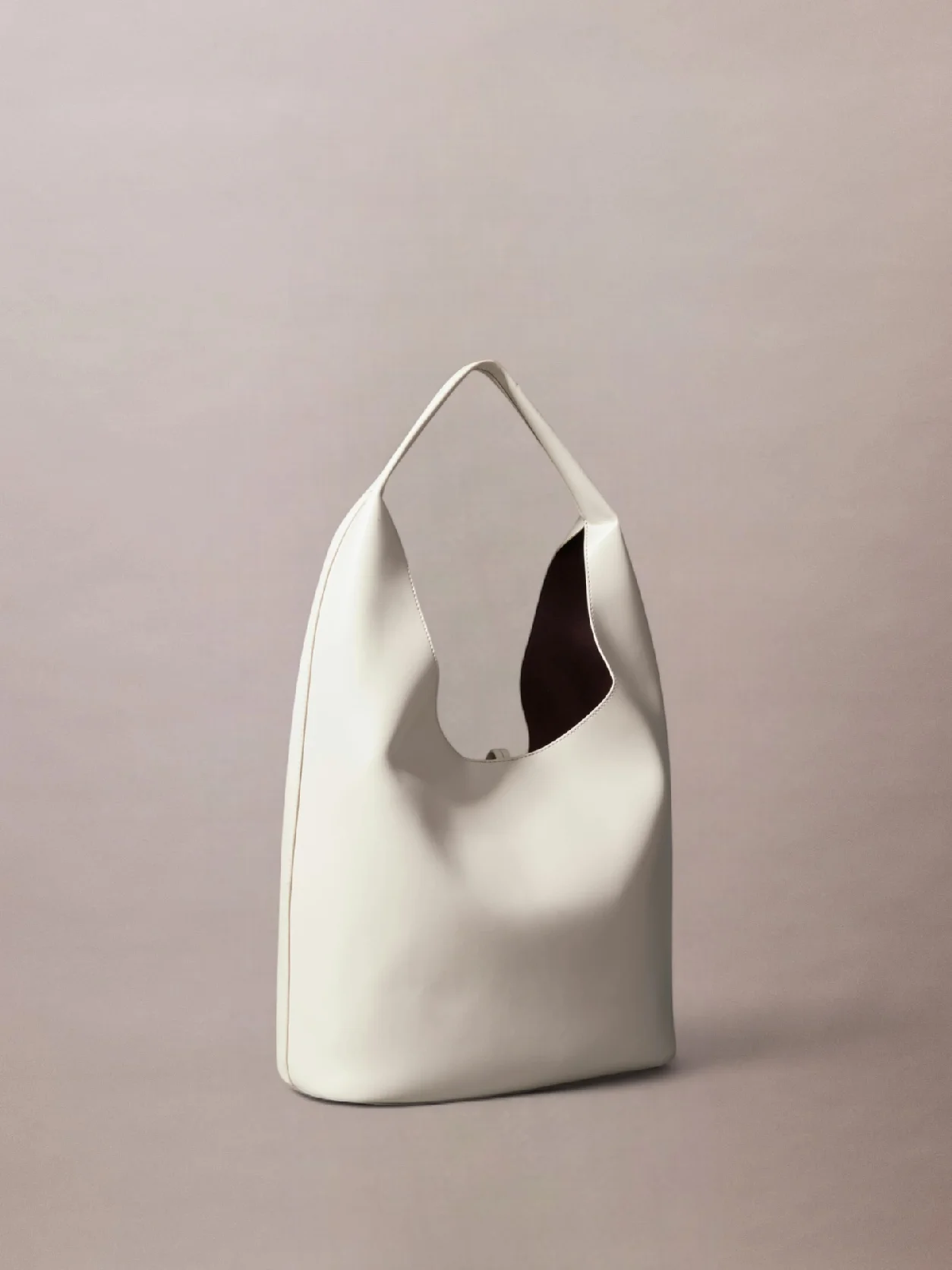 Chateau شنطة كتف كبيرة من الساتان