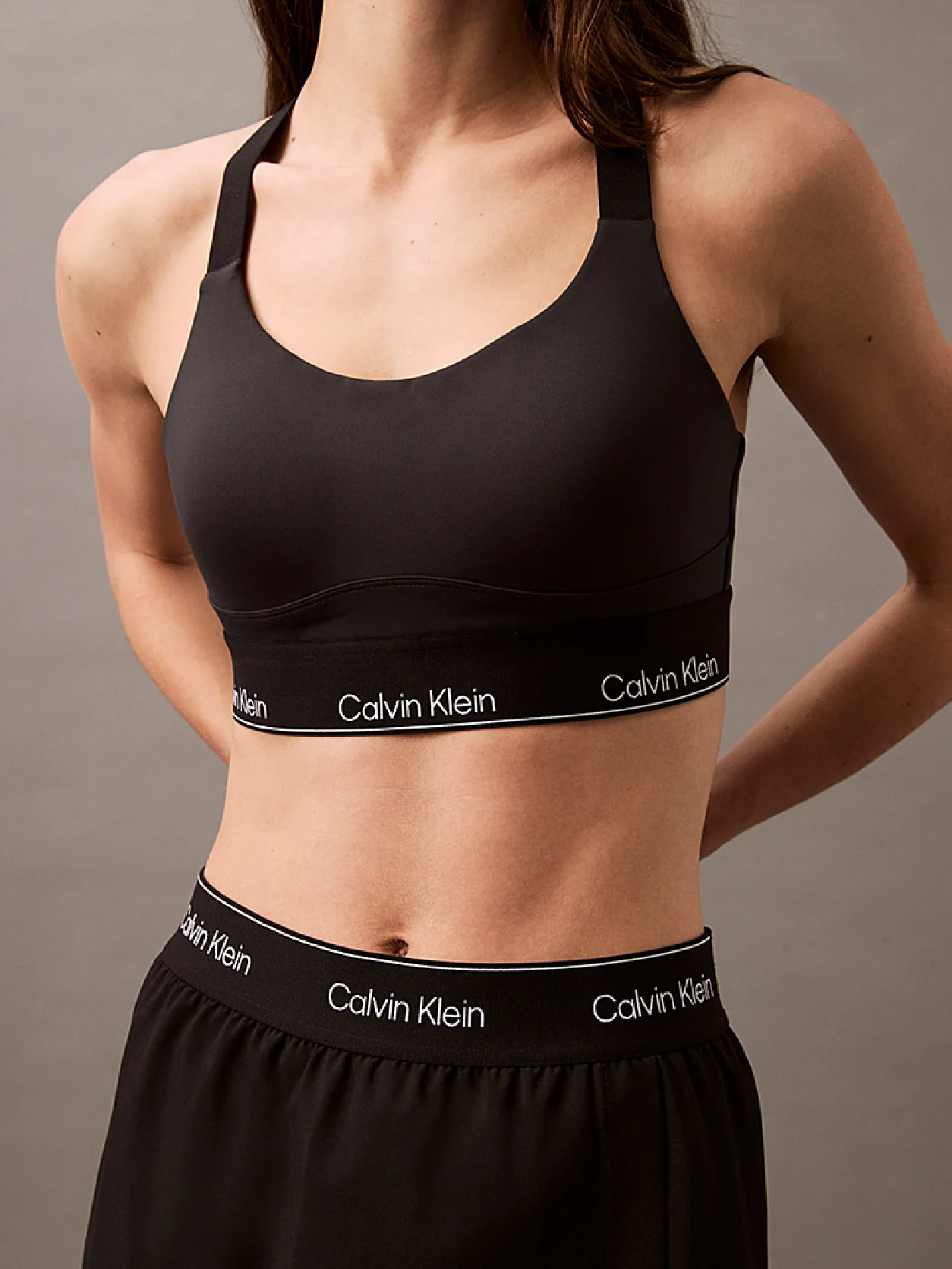 Black High Impact Sports Bra