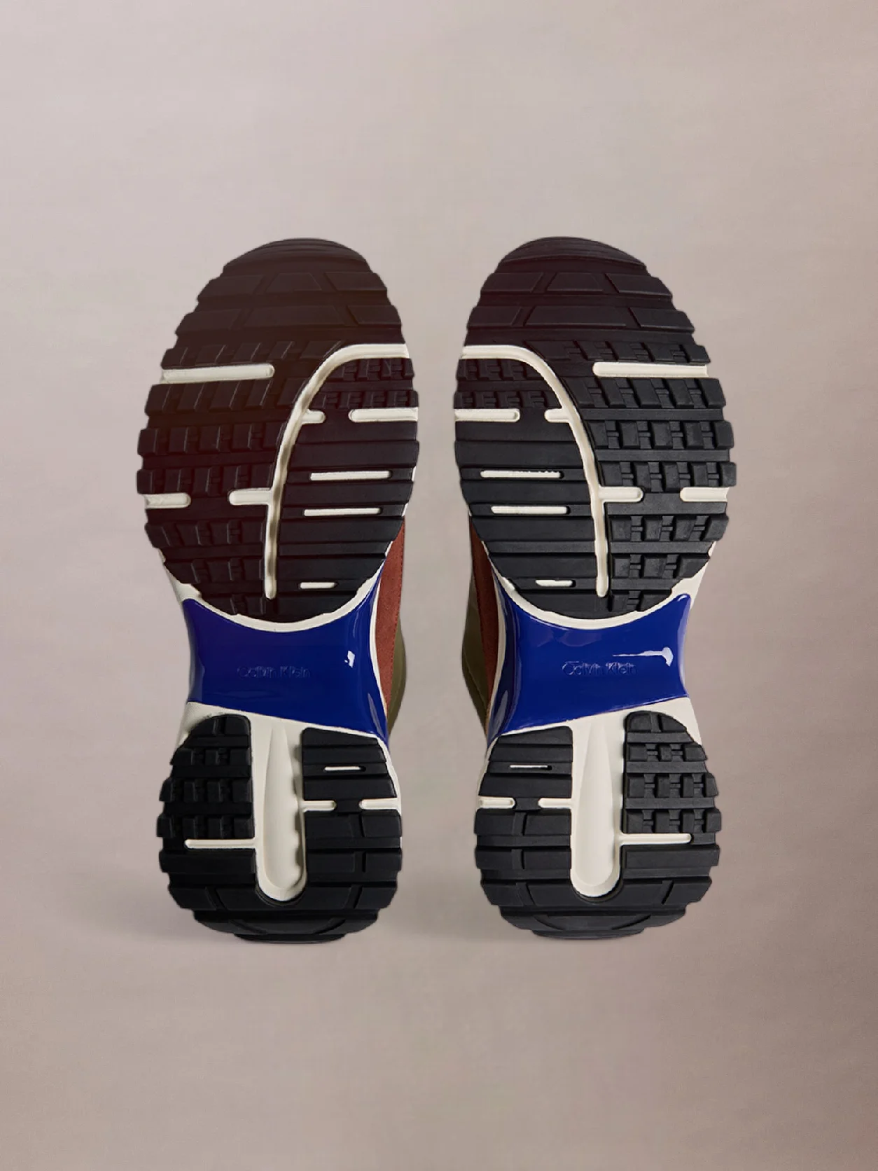 Cumin/Burnt Out/Khaki/Purple Blue Hike Runner Trainers