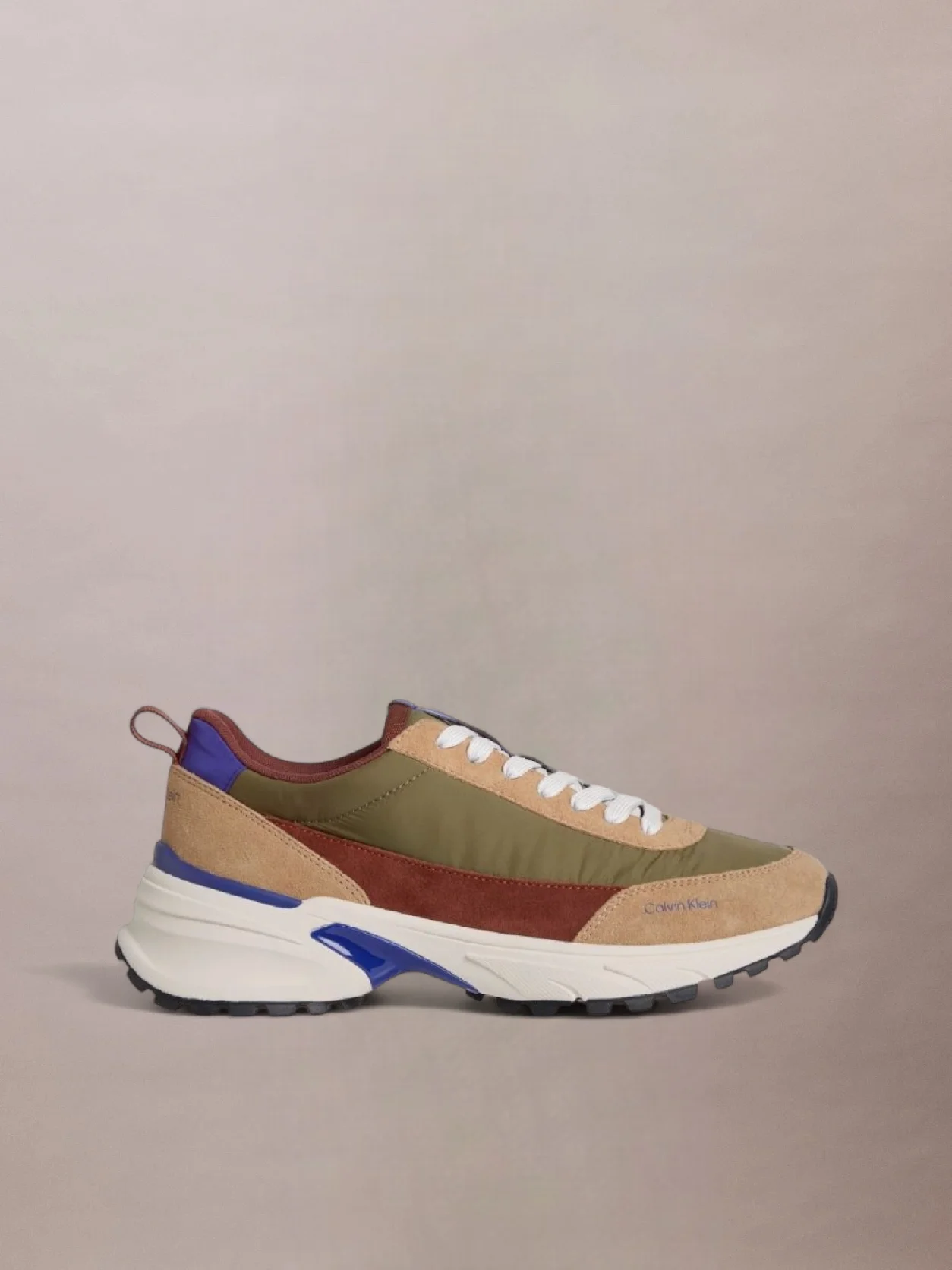 Cumin/Burnt Out/Khaki/Purple Blue Hike Runner Trainers