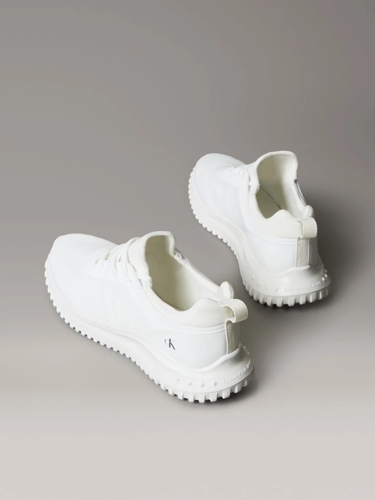 Bright White/Lily White Breathable Mesh Ultralight Trainers