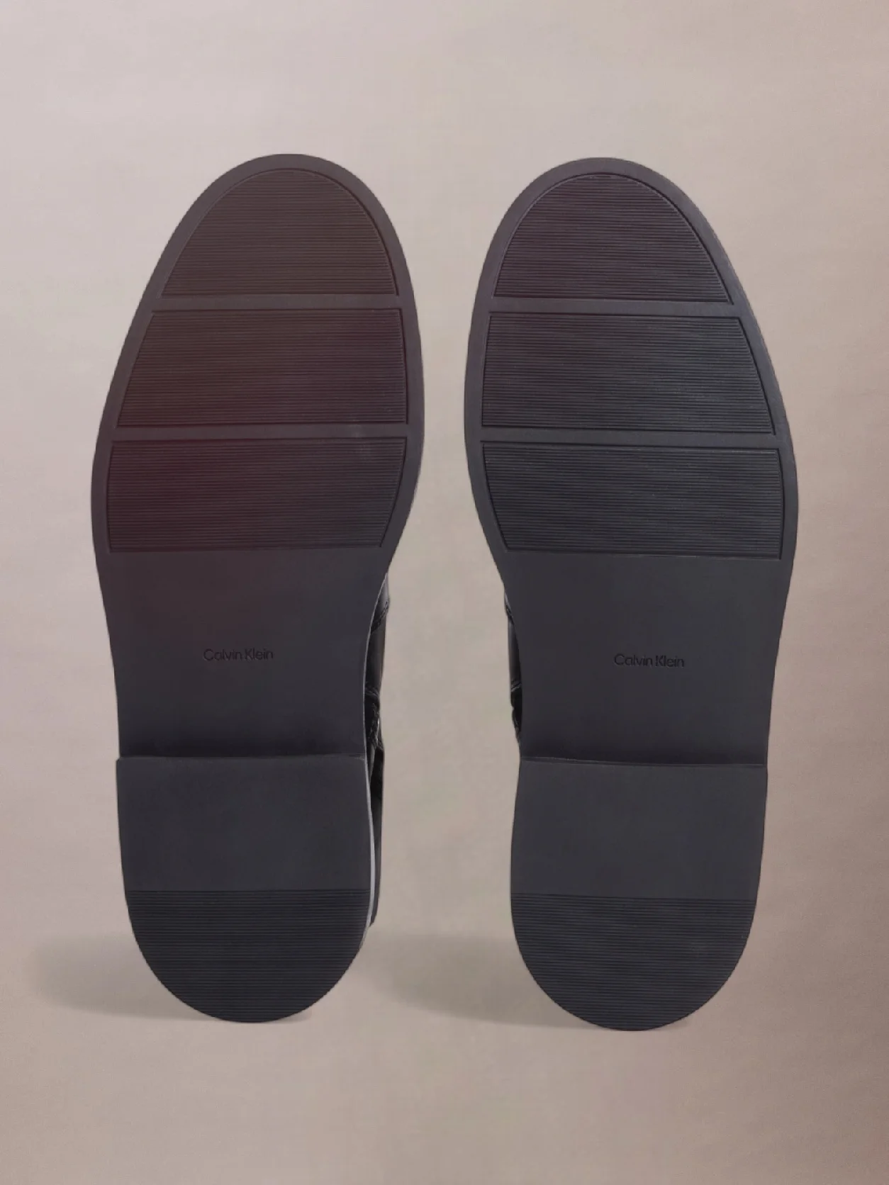 Black حذاء جلدي بوت برباط